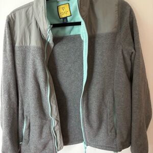Prince & Fox Gray and Light Blue Utility Jacket